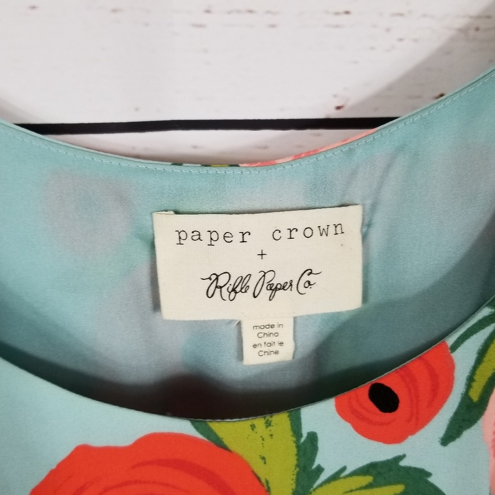 Paper Crown x Rifle Paper Co | Poppy Fields Dress - Picture 6 of 7